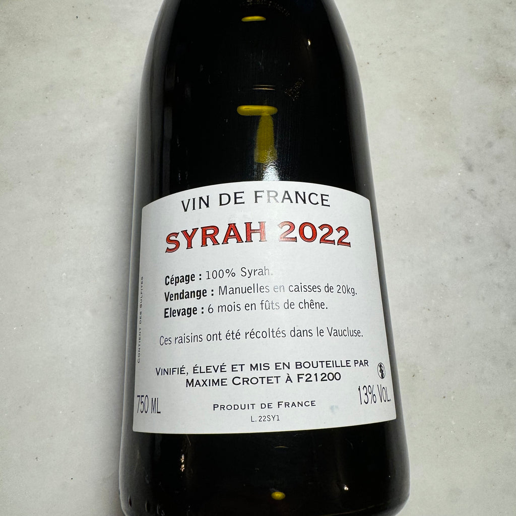 2022 "Syrah"
