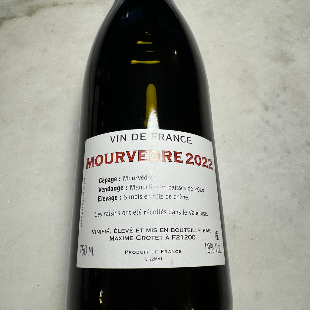 2022 "Mourvedre"