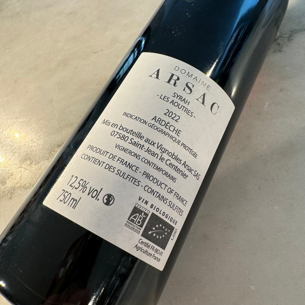 2023 Syrah "Les Aoutres"