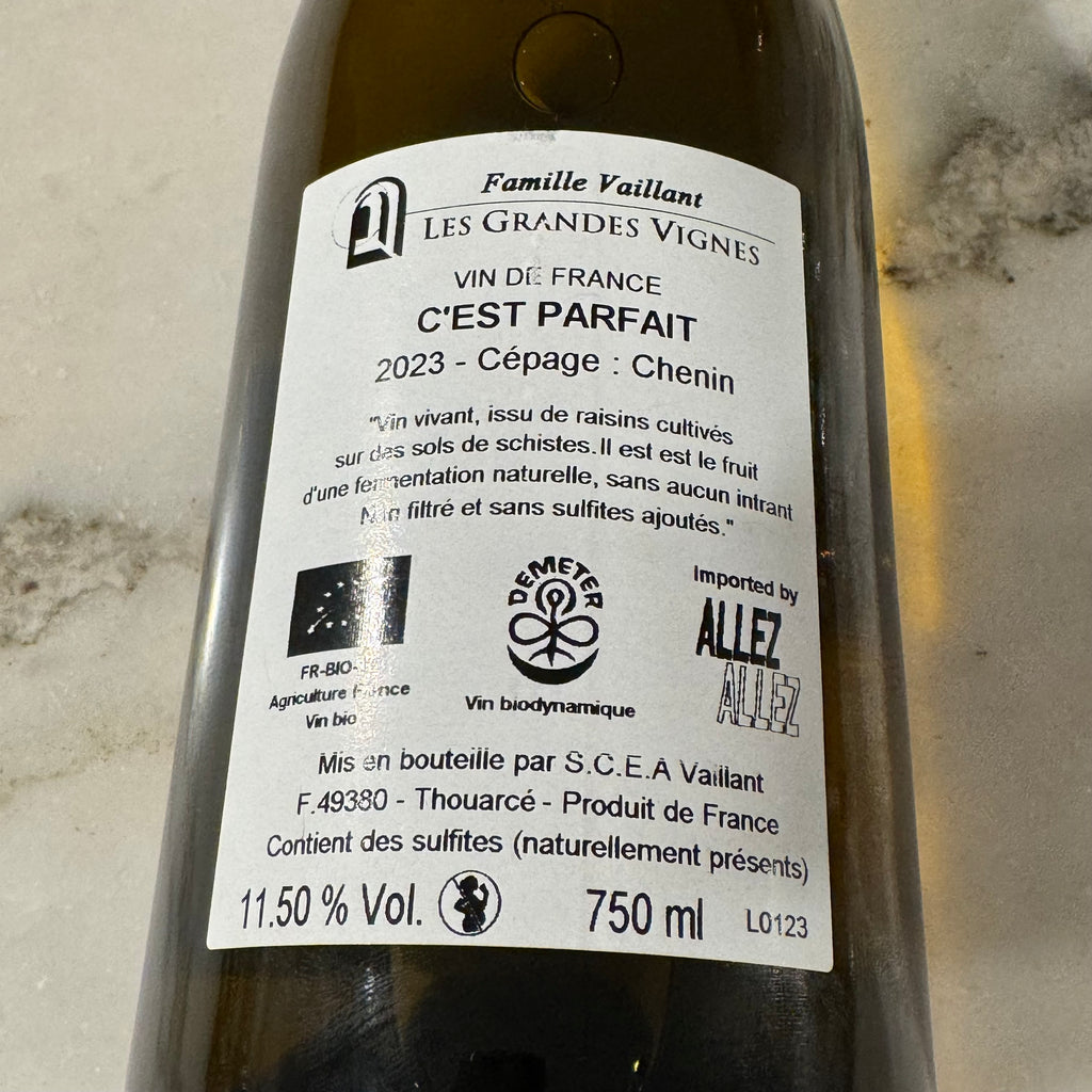 2023 Chenin Blanc "C'est Parfait"