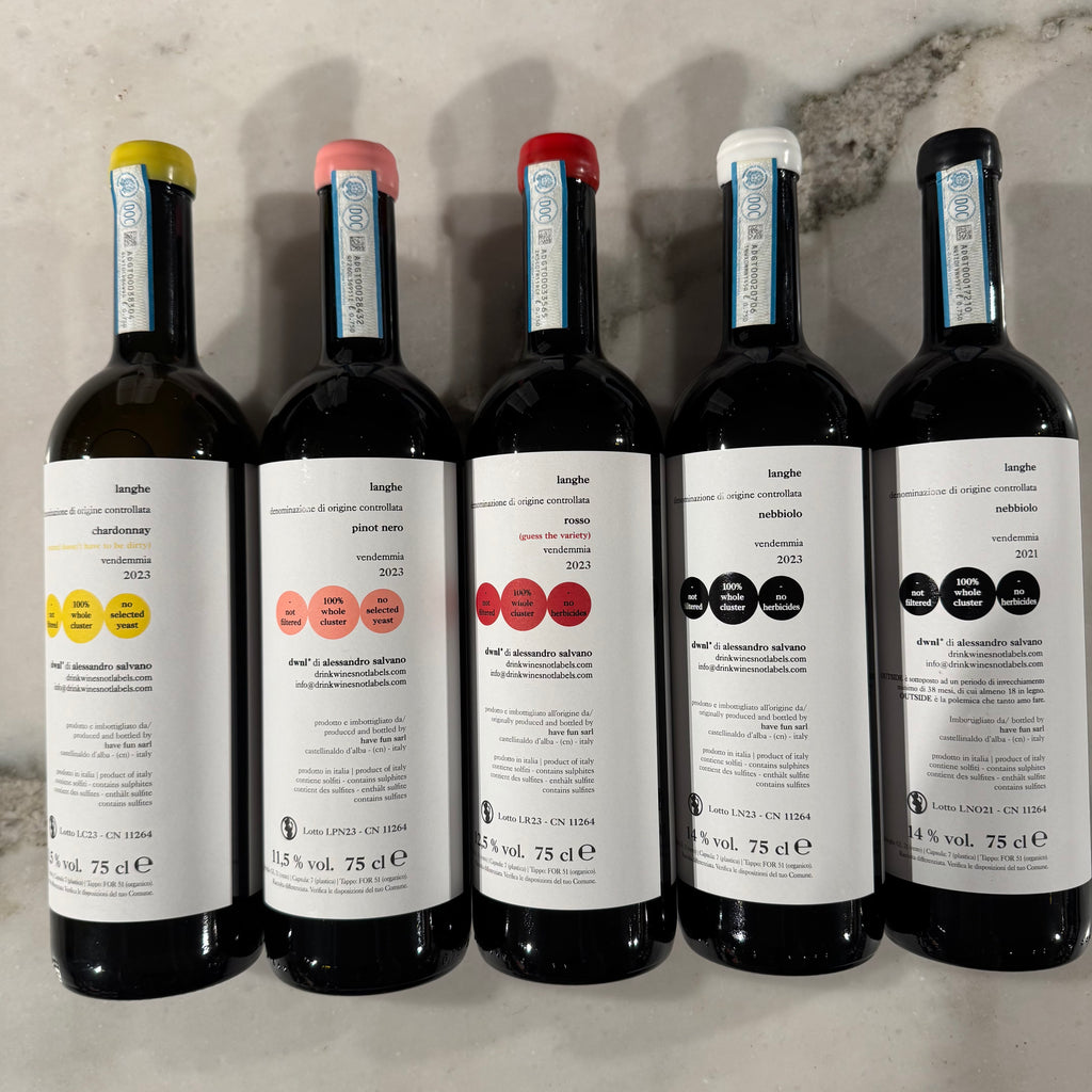 Alessandro Salvano 2023 release tasting box