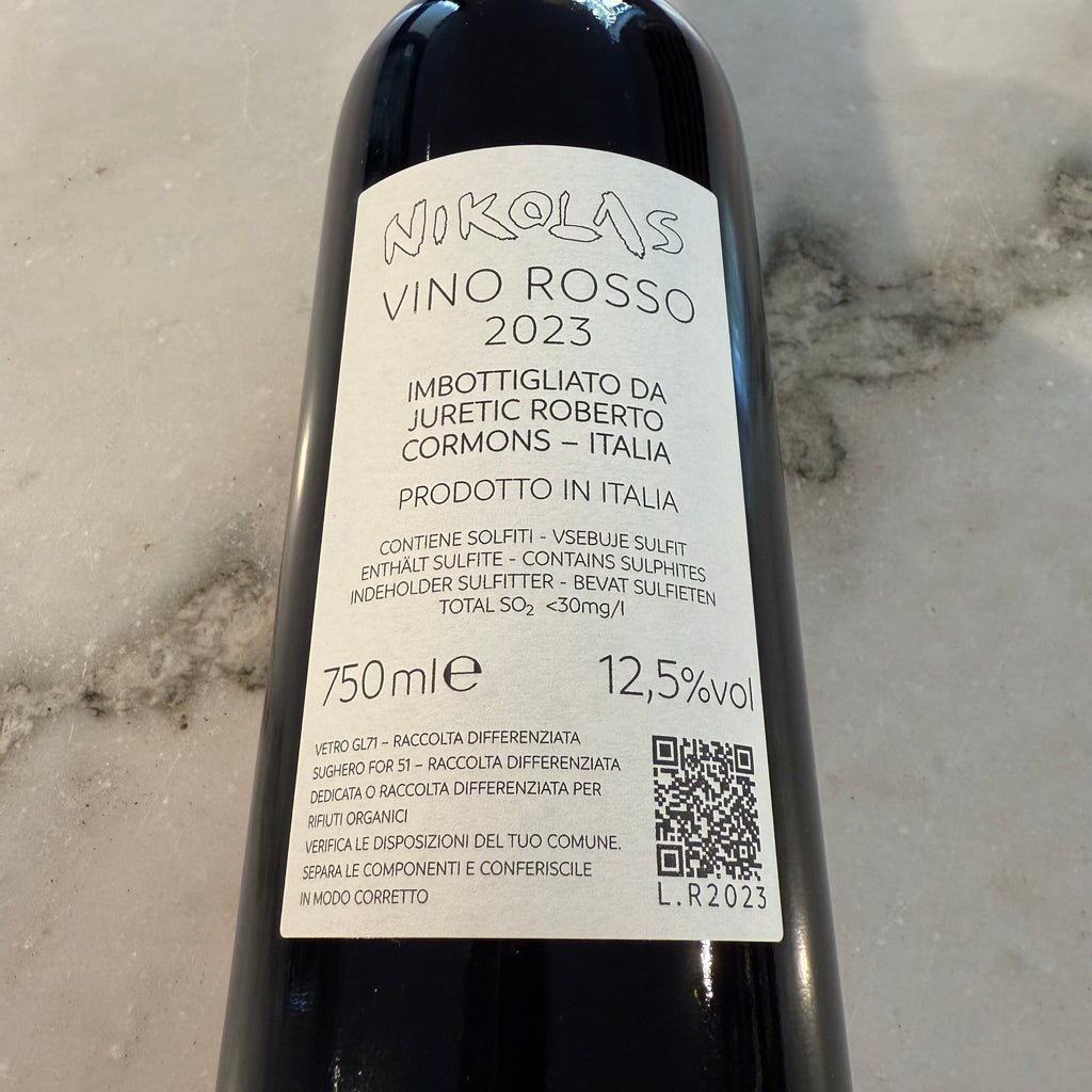 2023 Merlot "Vino rosso"
