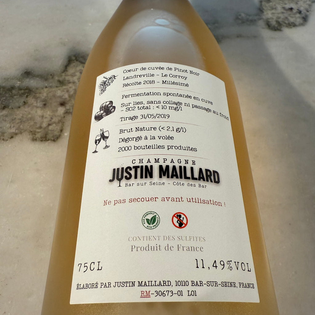 2018 Pinot Noir rosé "Landreville"