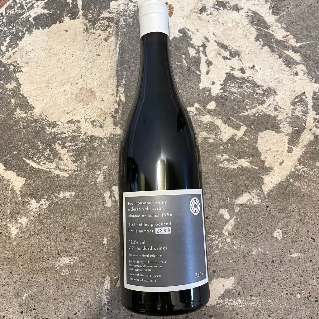 2020 Syrah "Where's the pope?"